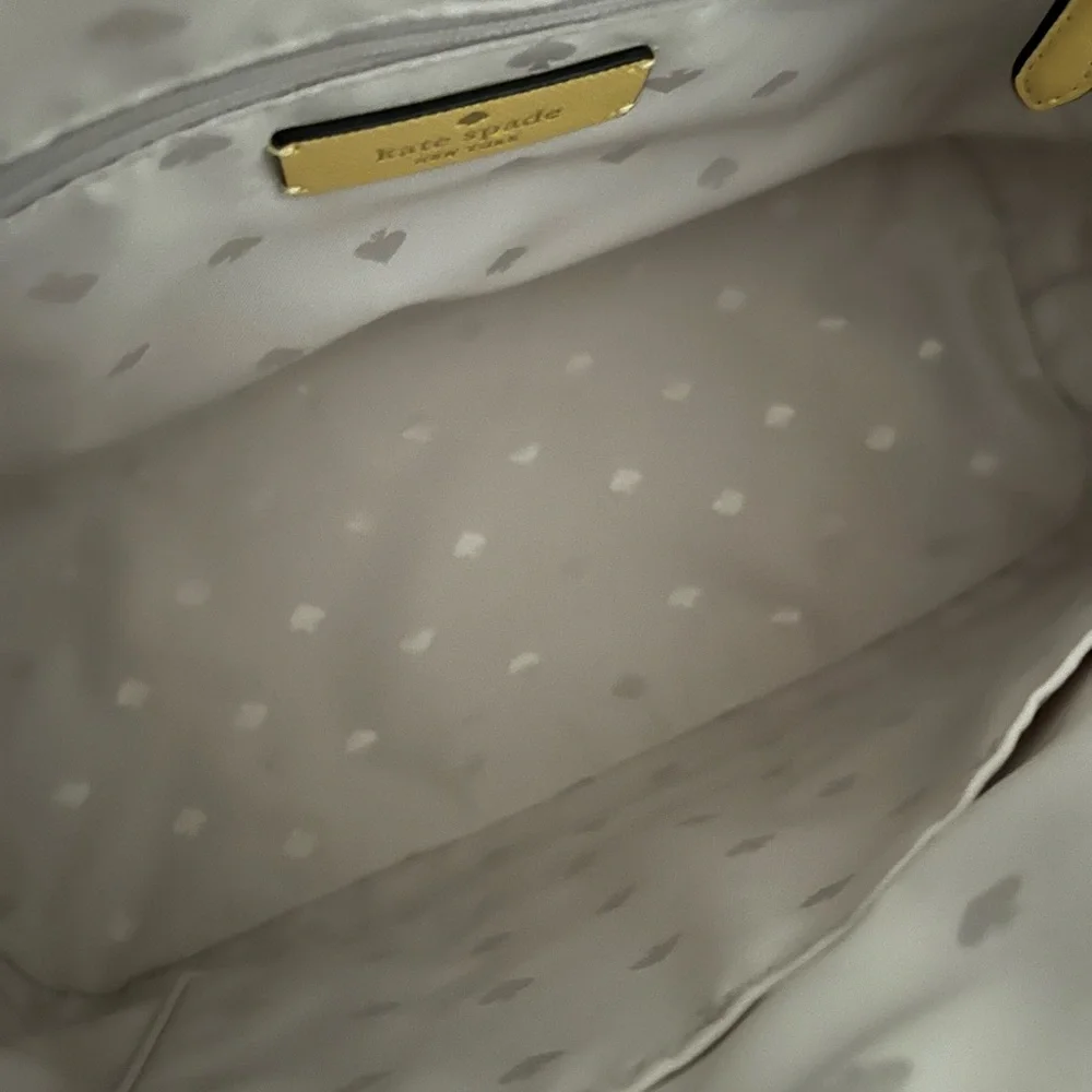 kate spade Sadie Dome Satchel - Yellow/Daybreak - Picture 6 of 7